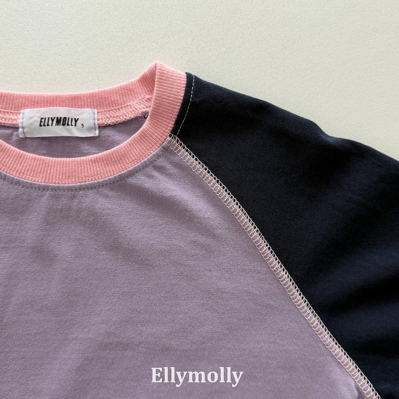 Elly Molly Color Block Raglan Tee