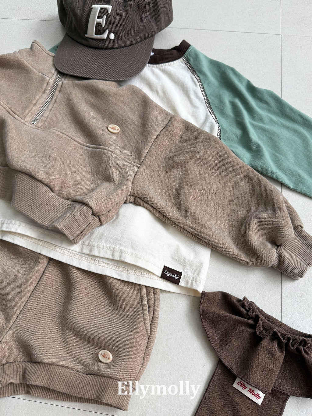 Elly Molly Color Block Raglan Tee