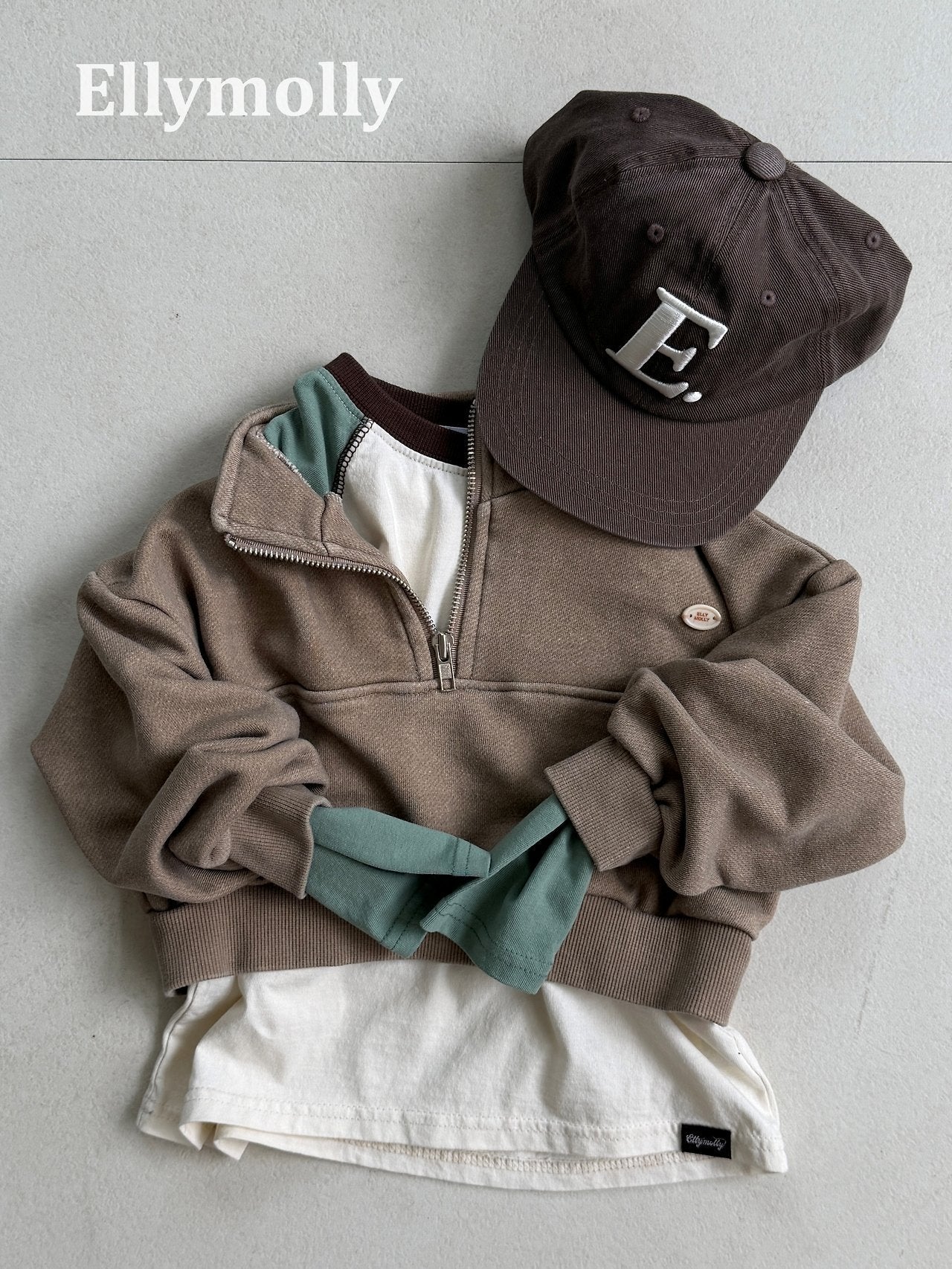 Elly Molly Color Block Raglan Tee
