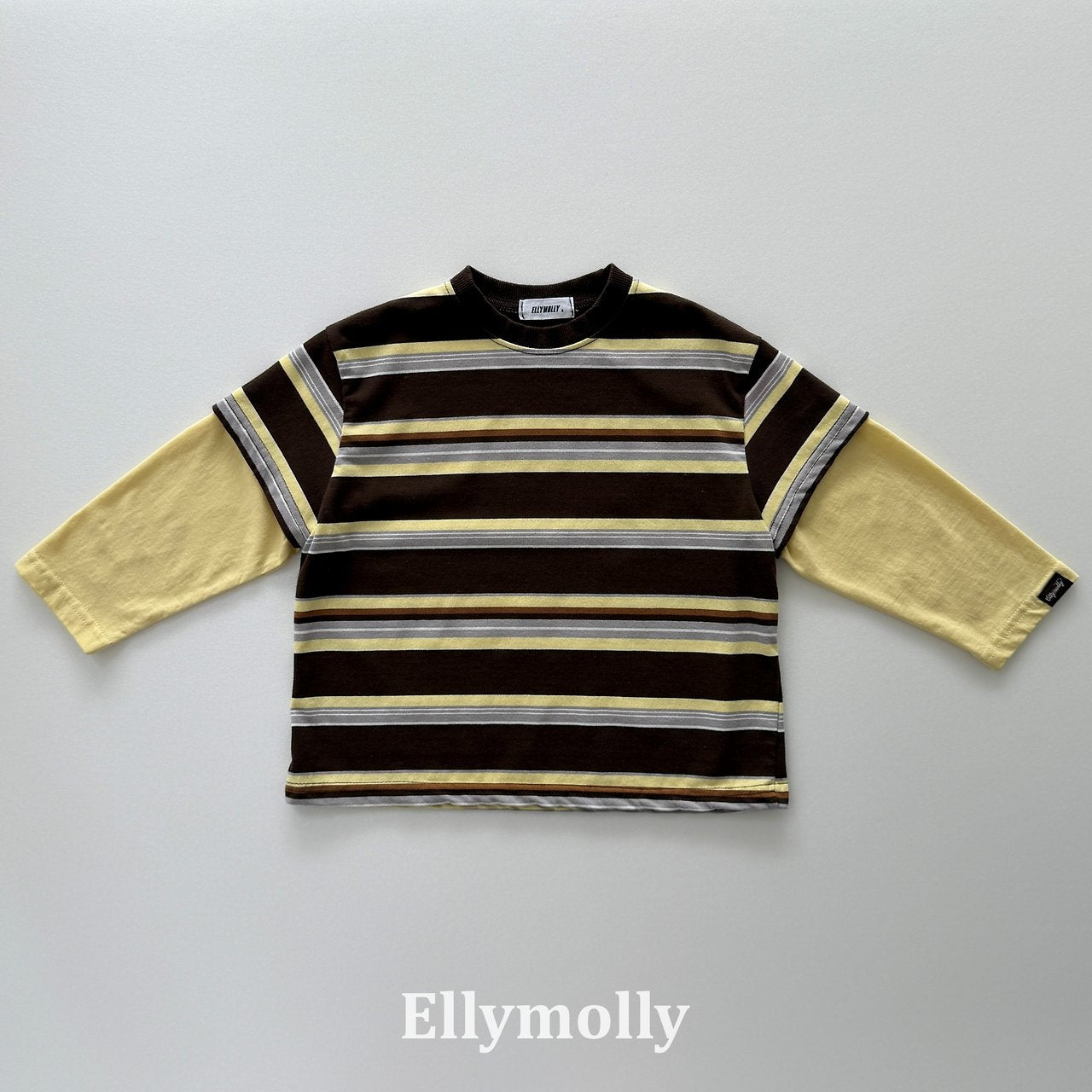 Elly Molly Campus Color Block Tee