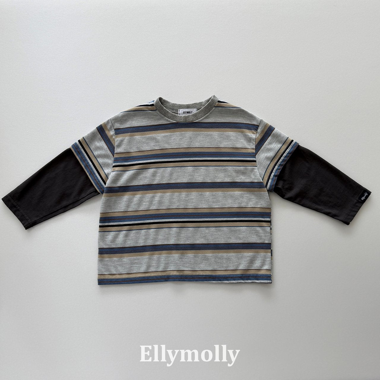 Elly Molly Campus Color Block Tee