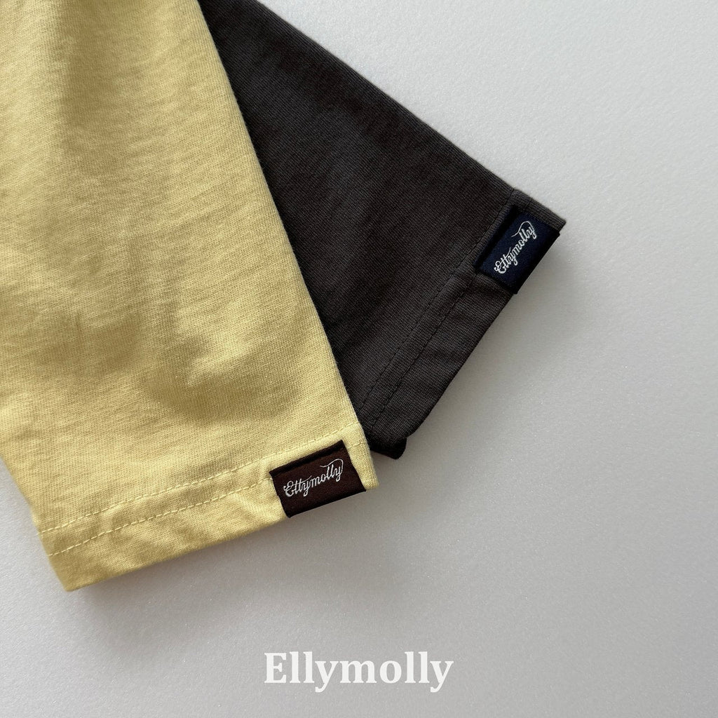 Elly Molly Campus Color Block Tee
