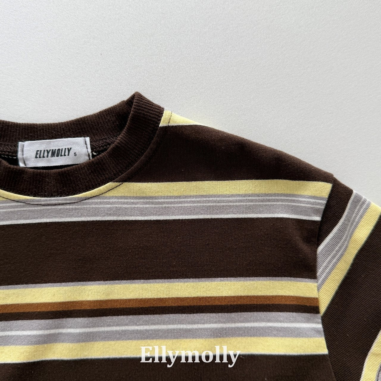 Elly Molly Campus Color Block Tee