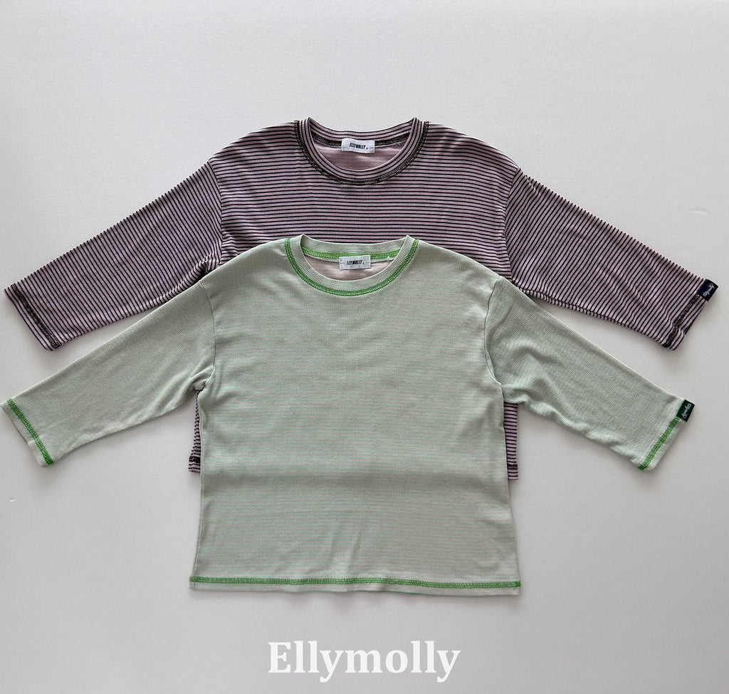 Elly Molly Ribbed Merrow Tee