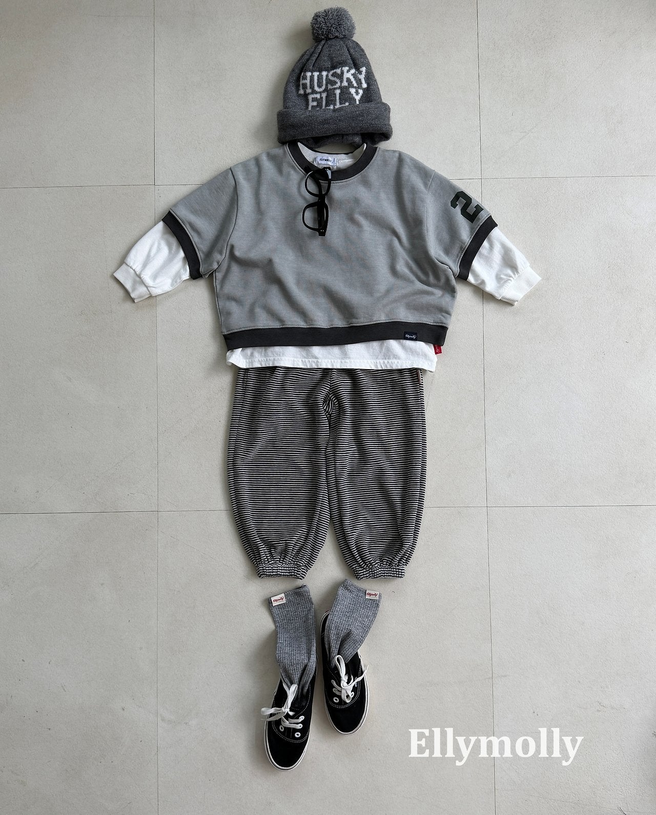 Elly Molly Bello Stripe Jogger Pants