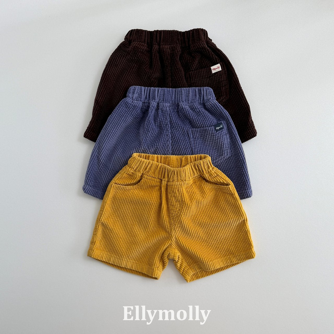 Elly Molly Soda Corduroy Cropped Pants