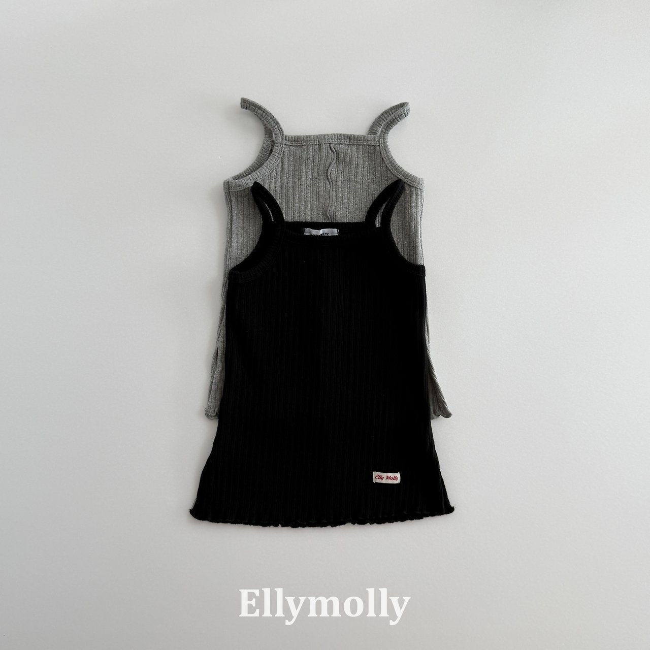 Elly Molly Dudu Ribbed Layered Top