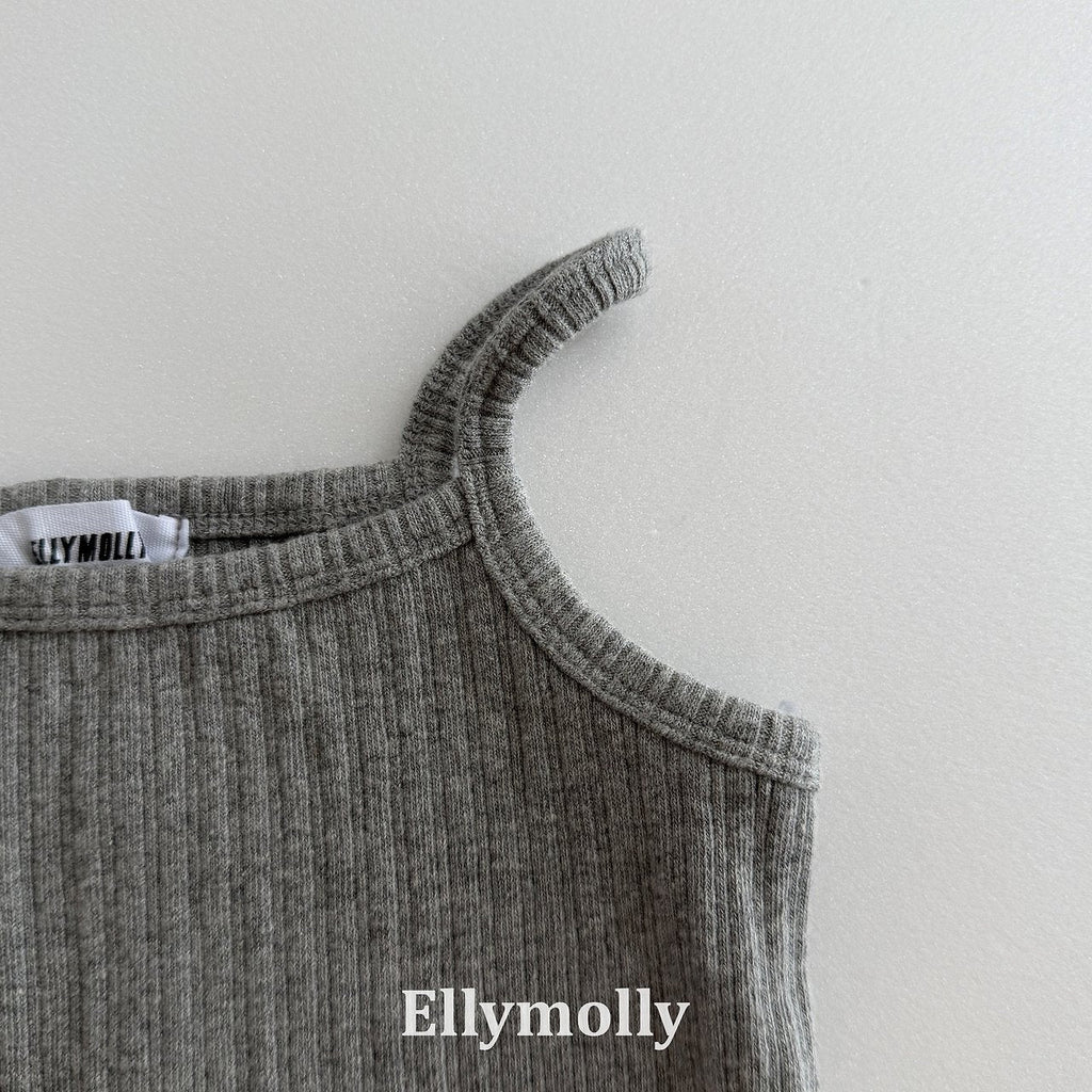 Elly Molly Dudu Ribbed Layered Top