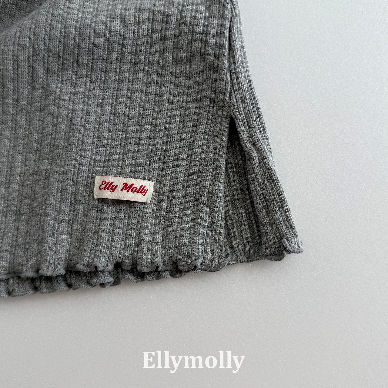 Elly Molly Dudu Ribbed Layered Top