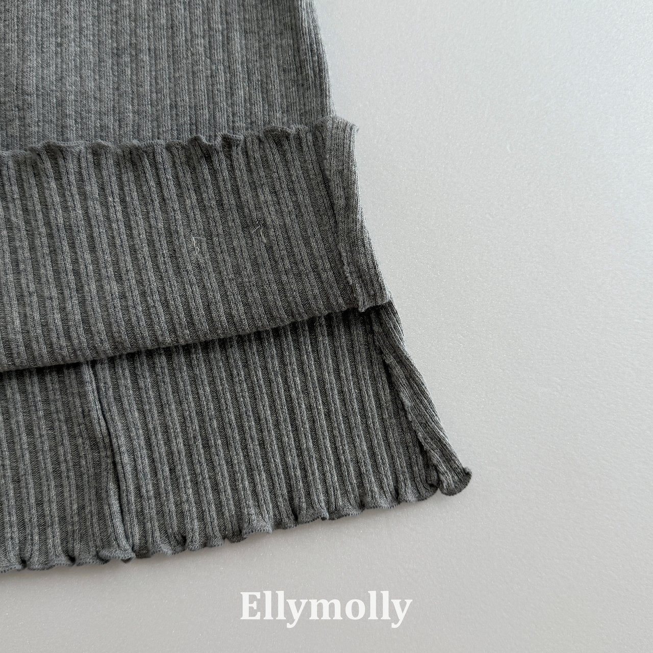 Elly Molly Dudu Ribbed Layered Top