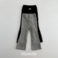 Elly Molly King Ribbed Boot Cut Pants