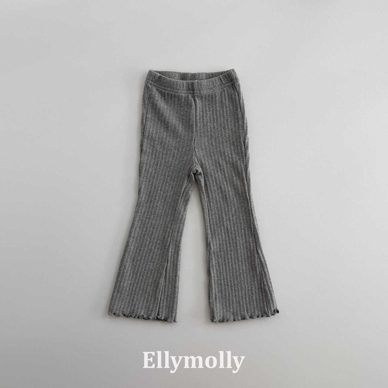 Elly Molly King Ribbed Boot Cut Pants