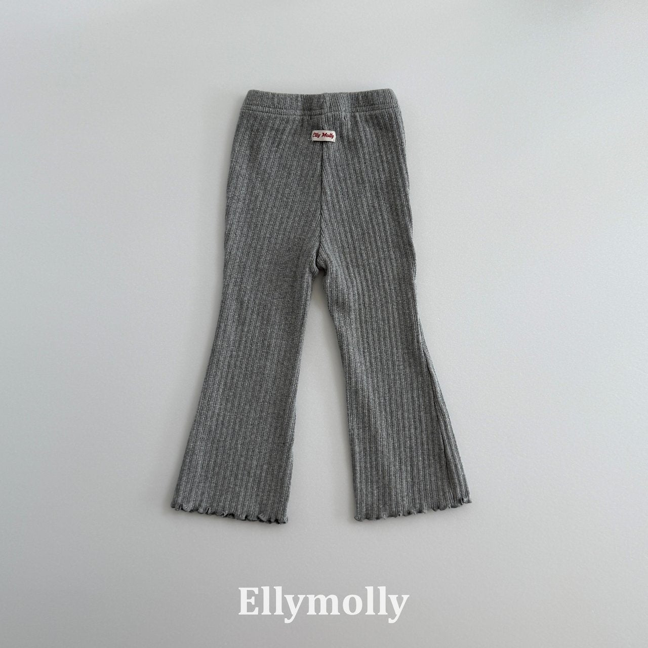 Elly Molly King Ribbed Boot Cut Pants