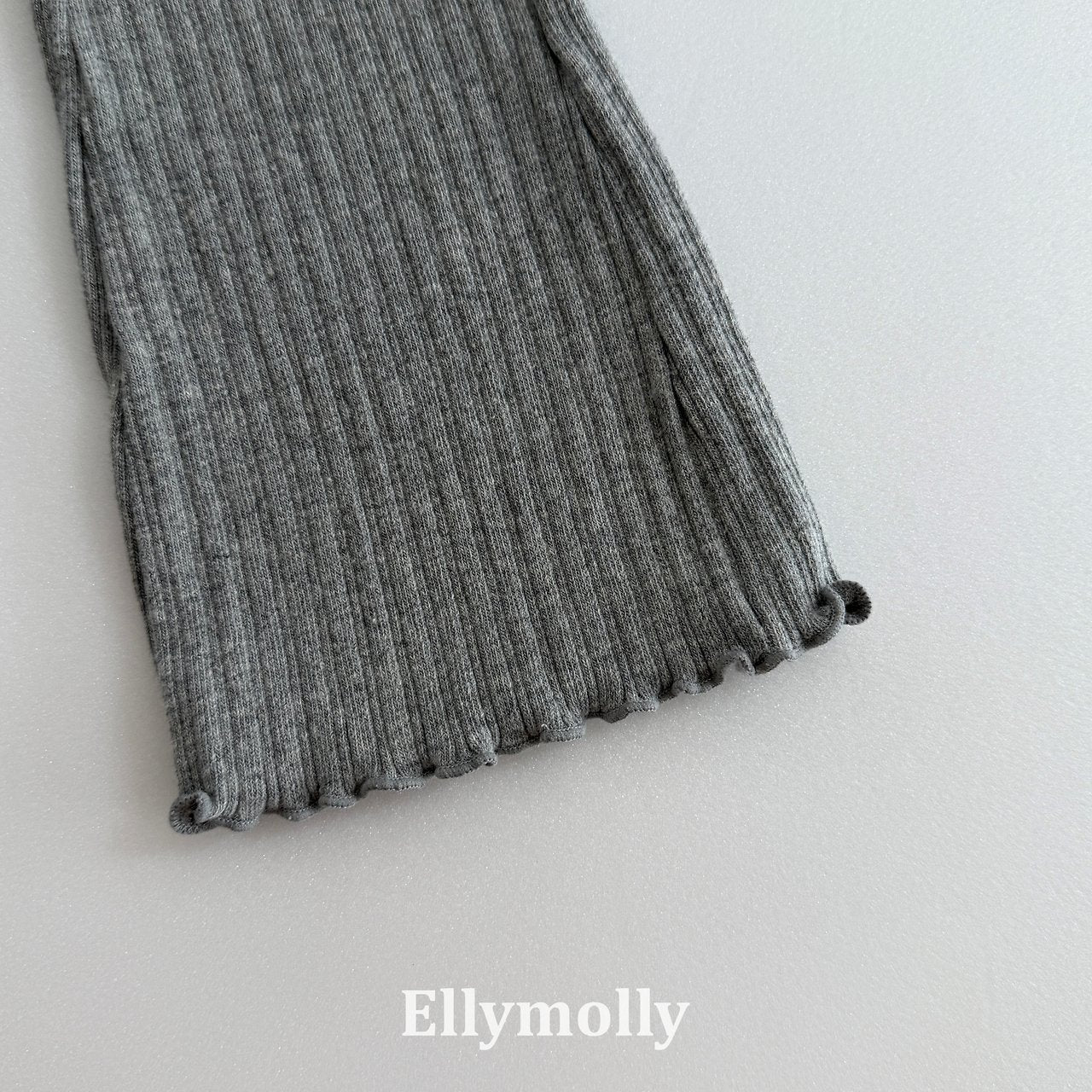 Elly Molly King Ribbed Boot Cut Pants