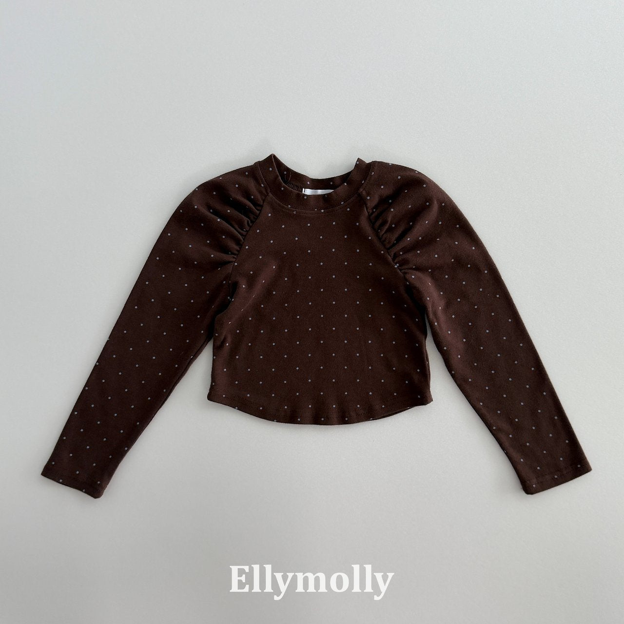Elly Molly Giselle Dot Shirring Tee