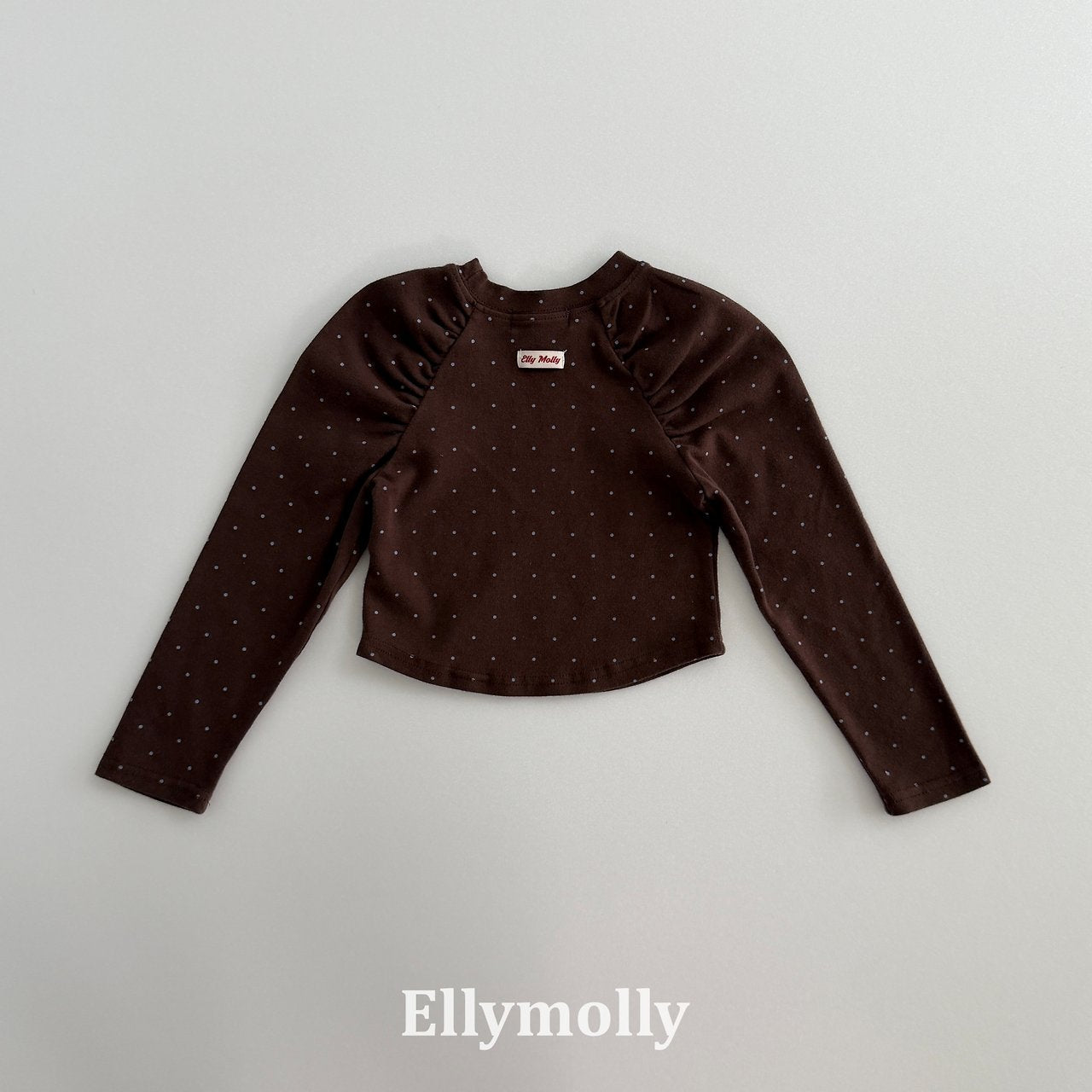 Elly Molly Giselle Dot Shirring Tee
