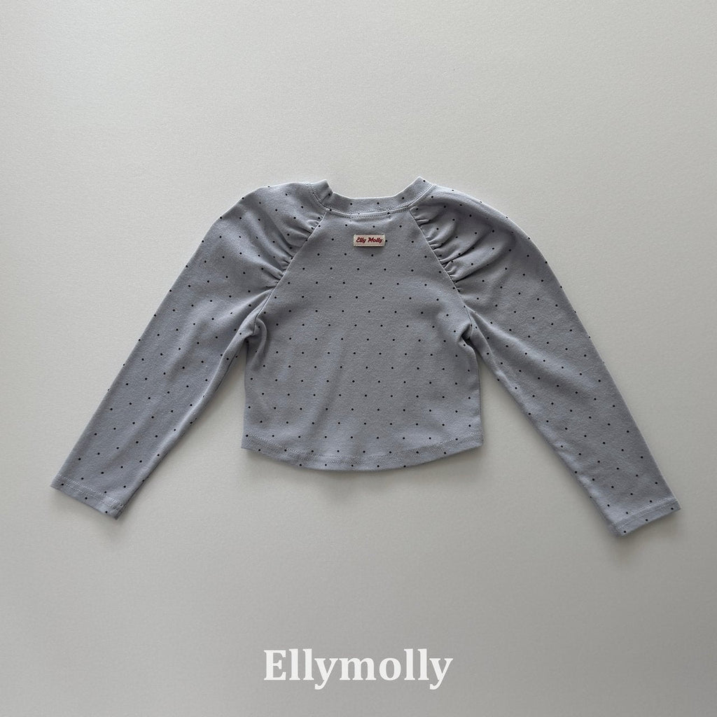 Elly Molly Giselle Dot Shirring Tee