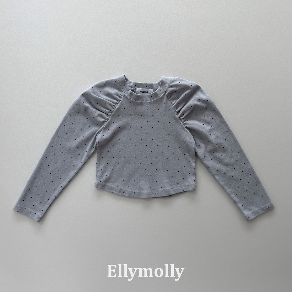Elly Molly Giselle Dot Shirring Tee