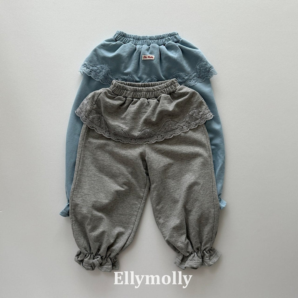 Elly Molly Cottage Lace Jogger Pants