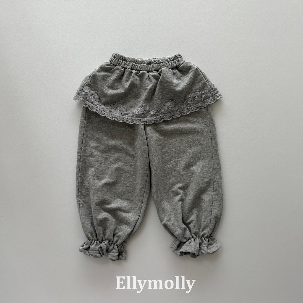 Elly Molly Cottage Lace Jogger Pants