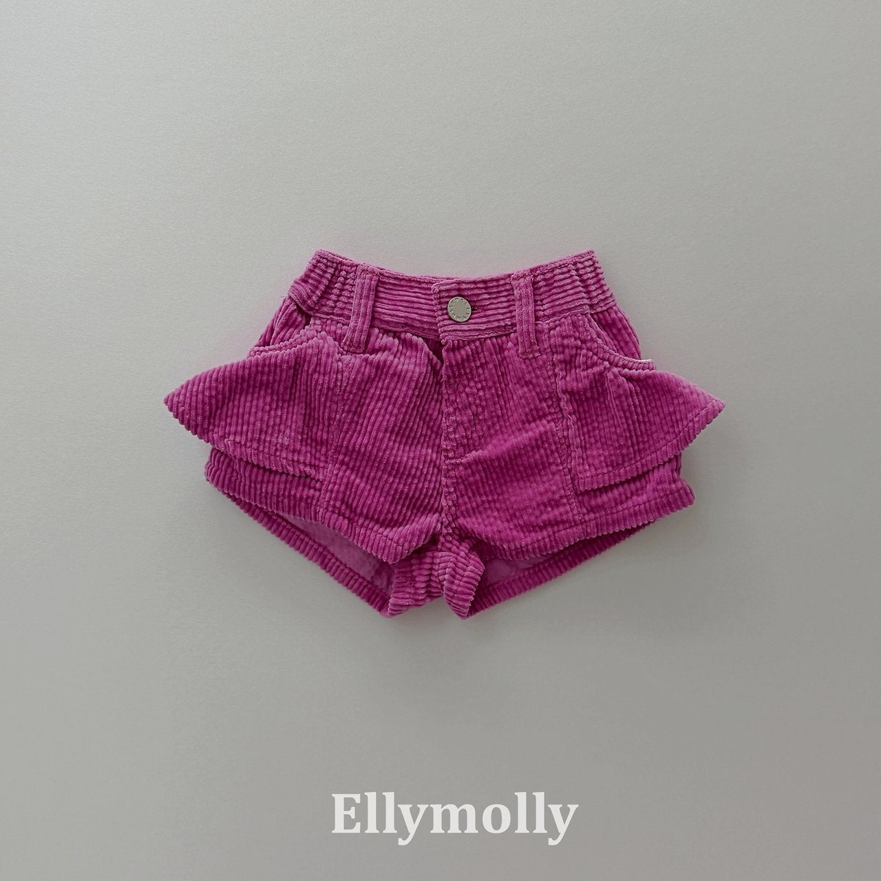 Elly Molly Bibi Frill Corduroy Pants