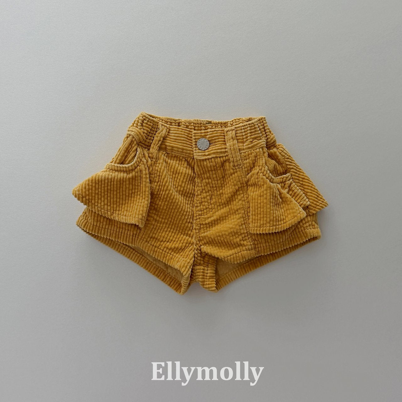 Elly Molly Bibi Frill Corduroy Pants