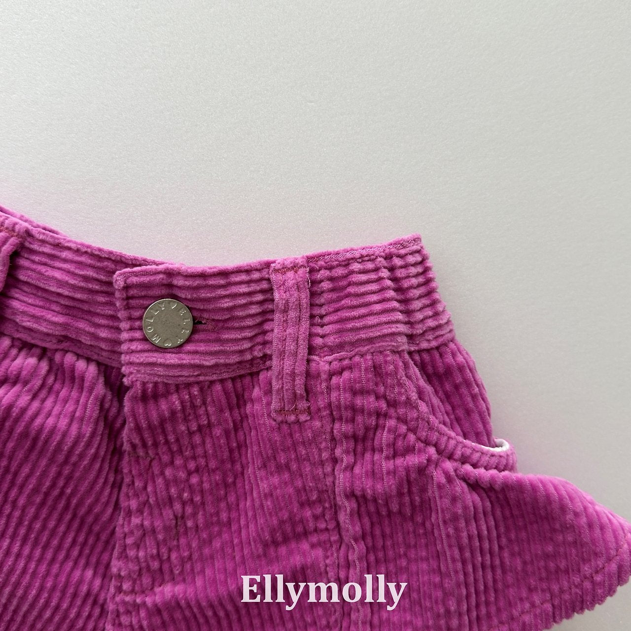 Elly Molly Bibi Frill Corduroy Pants