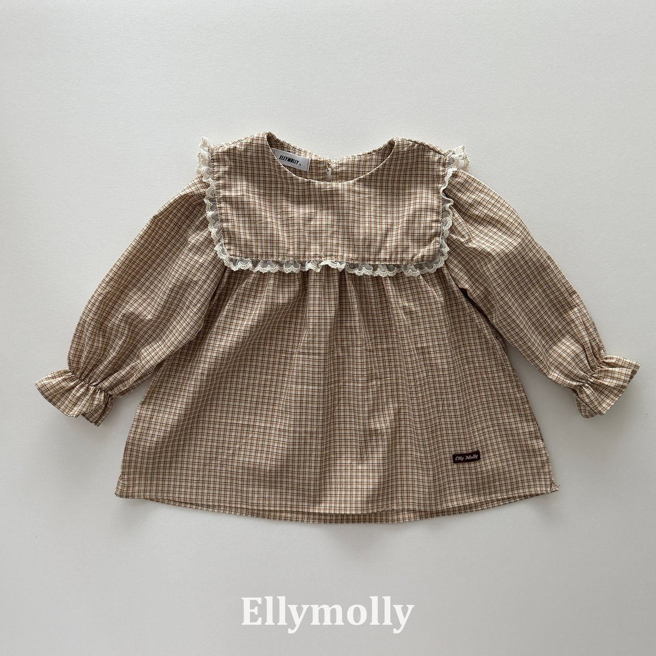Elly Molly Musk Check Blouse