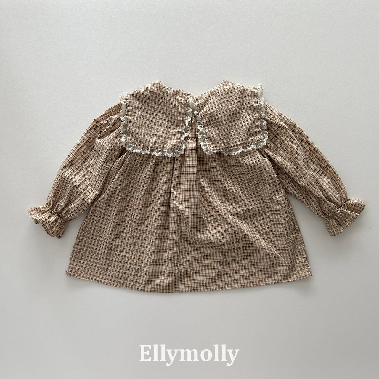 Elly Molly Musk Check Blouse