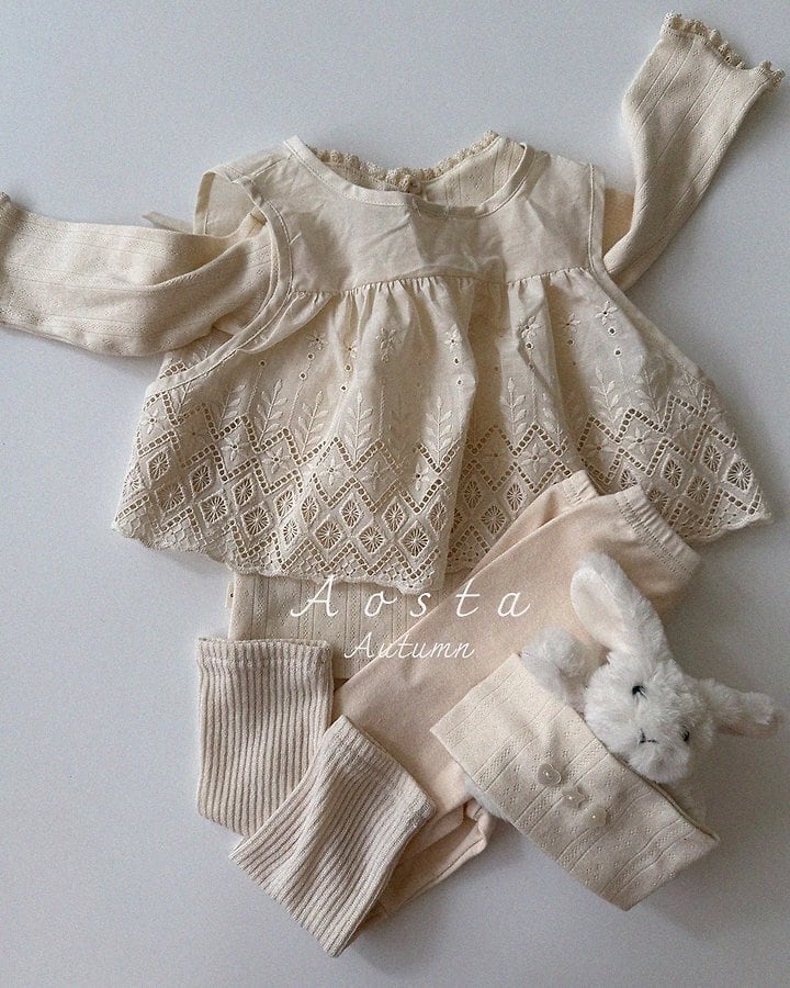 lace jenny open vest