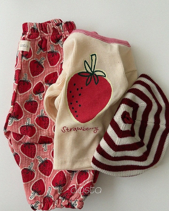 strawberry pants