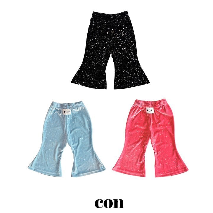 con sparkling velvet pants