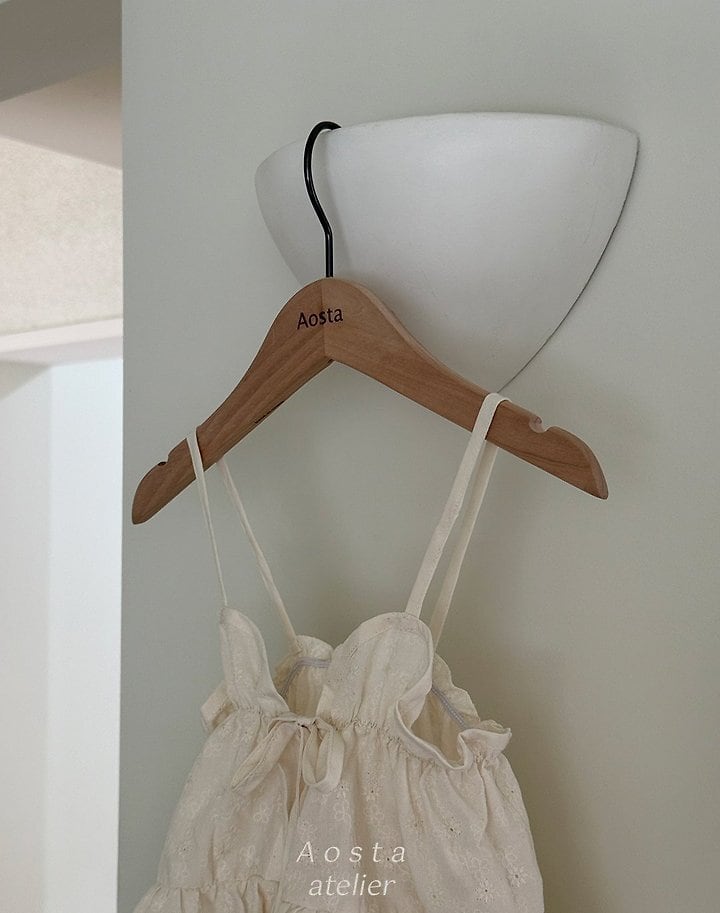 lace cotton open dress
