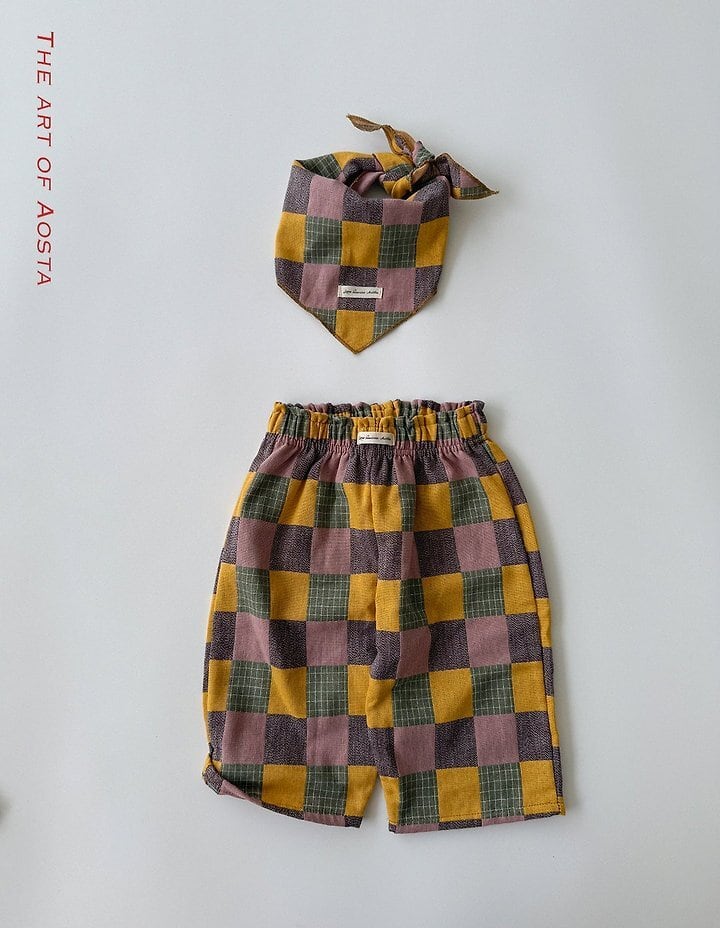 patchwork pants