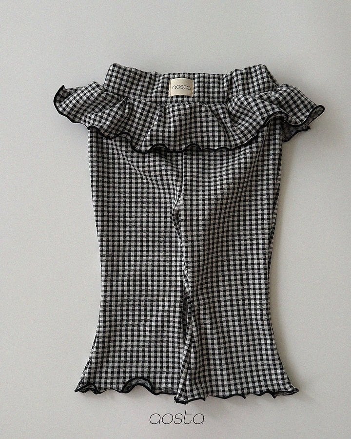 kiki frill pants