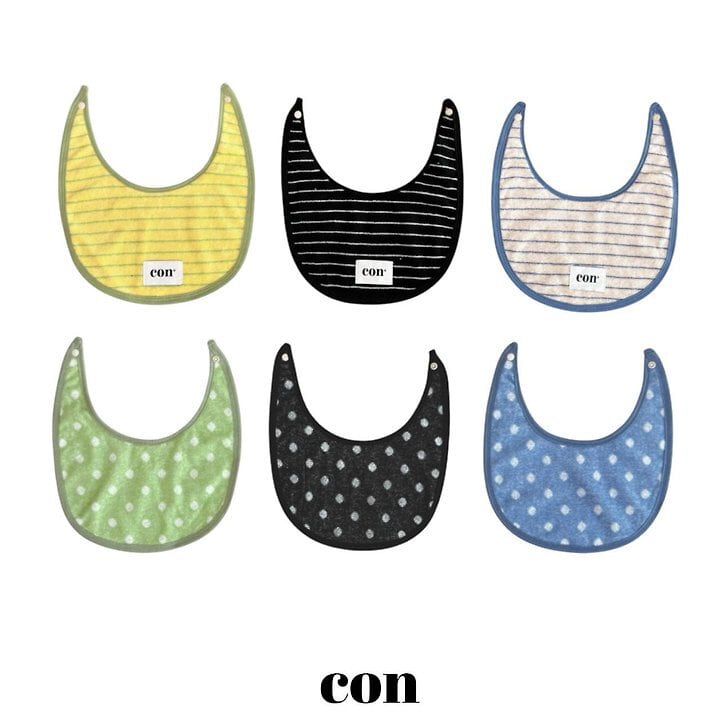 con reversible bib
