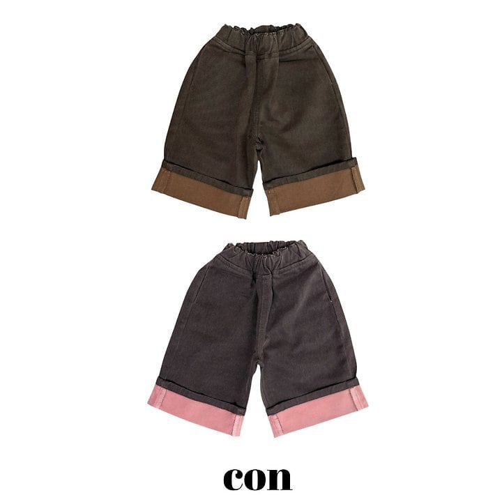 con doping roll-up pants