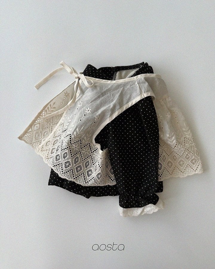 lace jenny open vest