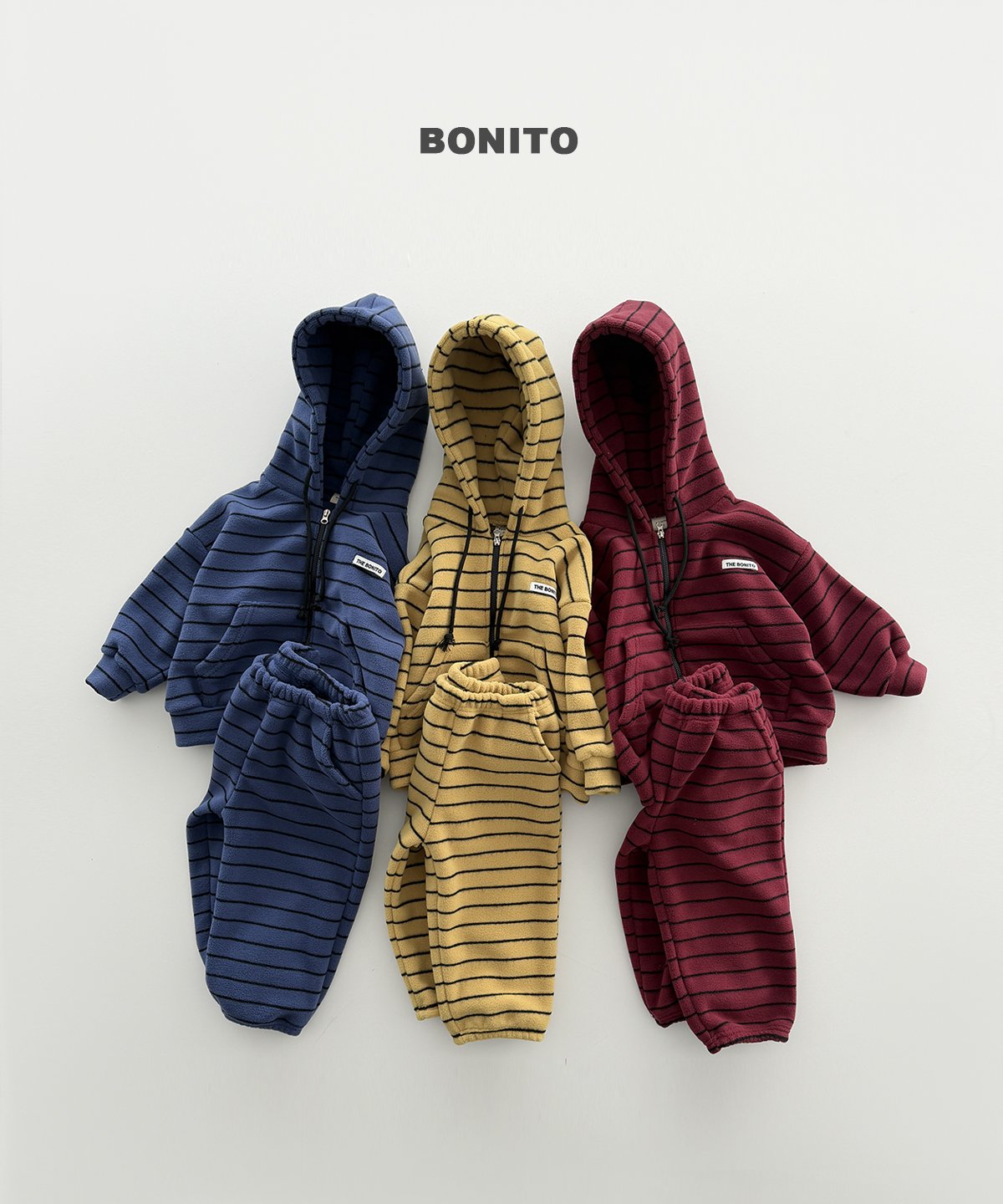 bonito ボーダー フードジップセット
