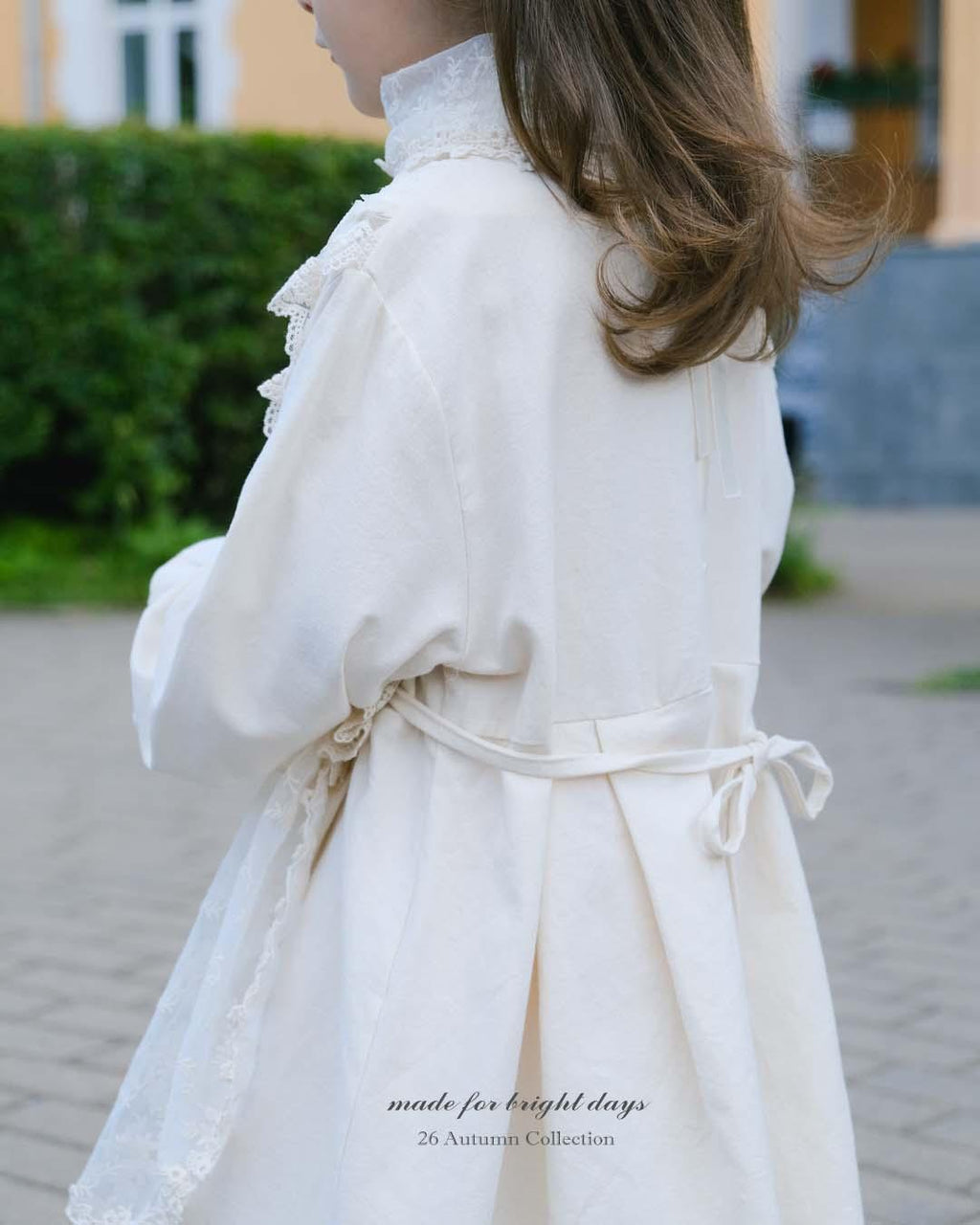 anggo Cream Dress