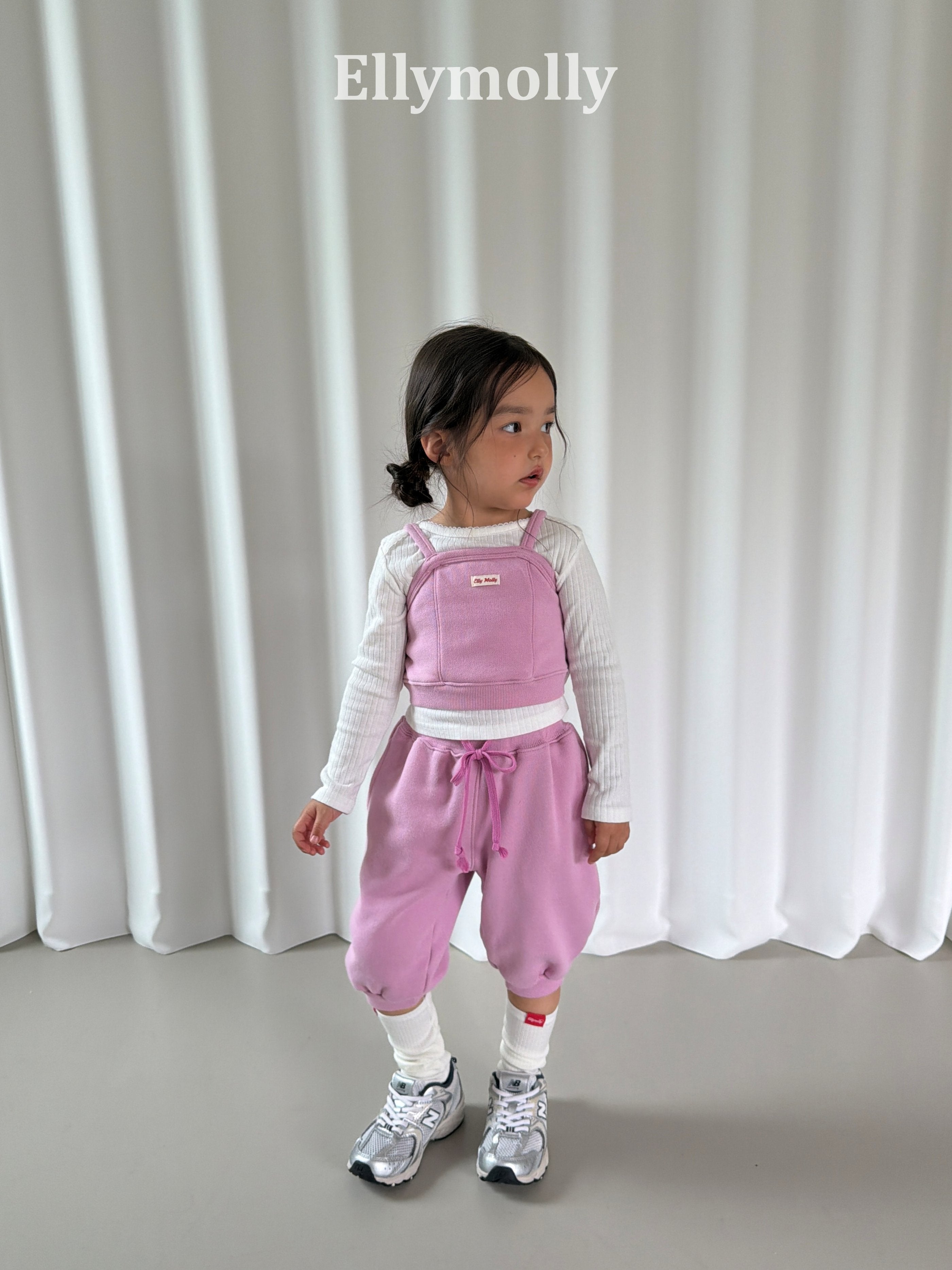 Elly Molly Bubble Capri Jogger Pants