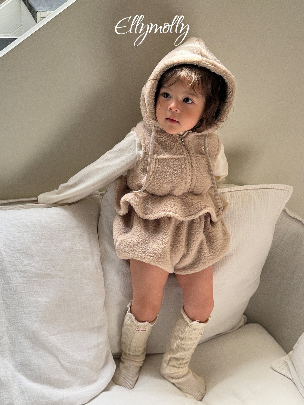 Elly Molly Twist Wool Socks