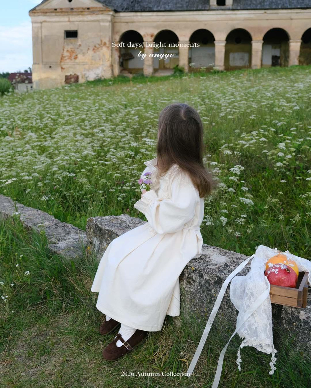 anggo Cream Dress