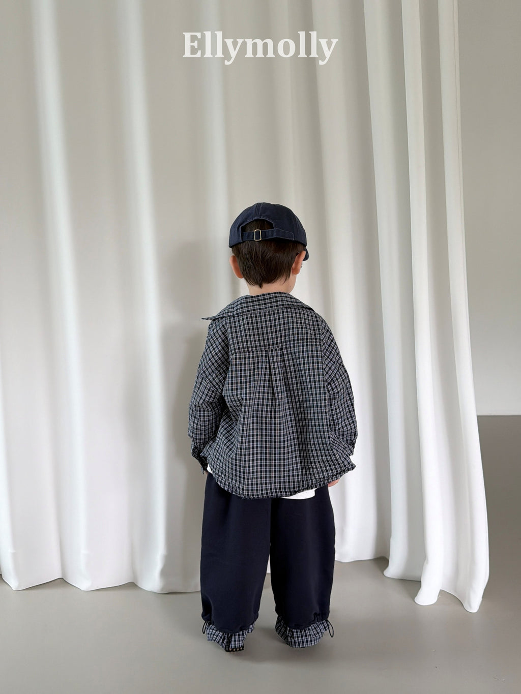 Elly Molly Maison Check Relaxed Pants