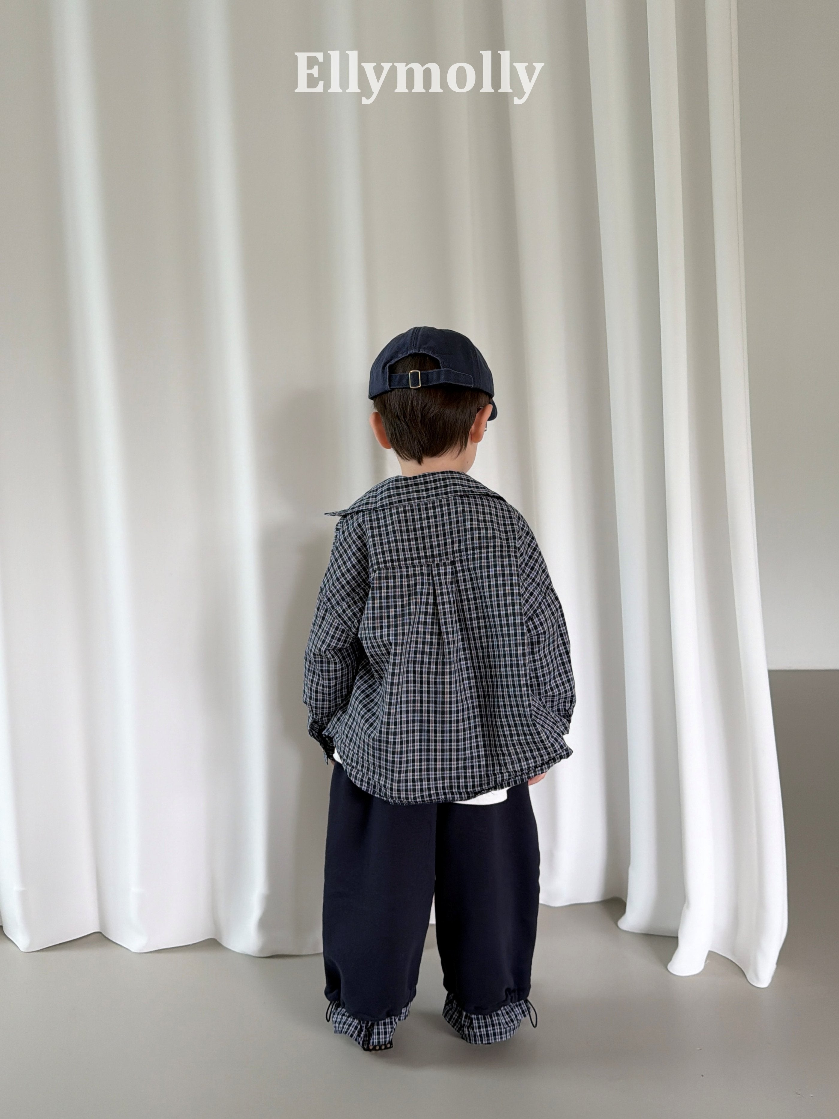 Elly Molly Maison Check Relaxed Pants