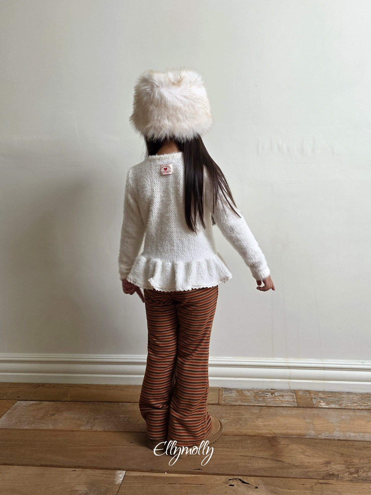Elly Molly Snowflake Frill Tee