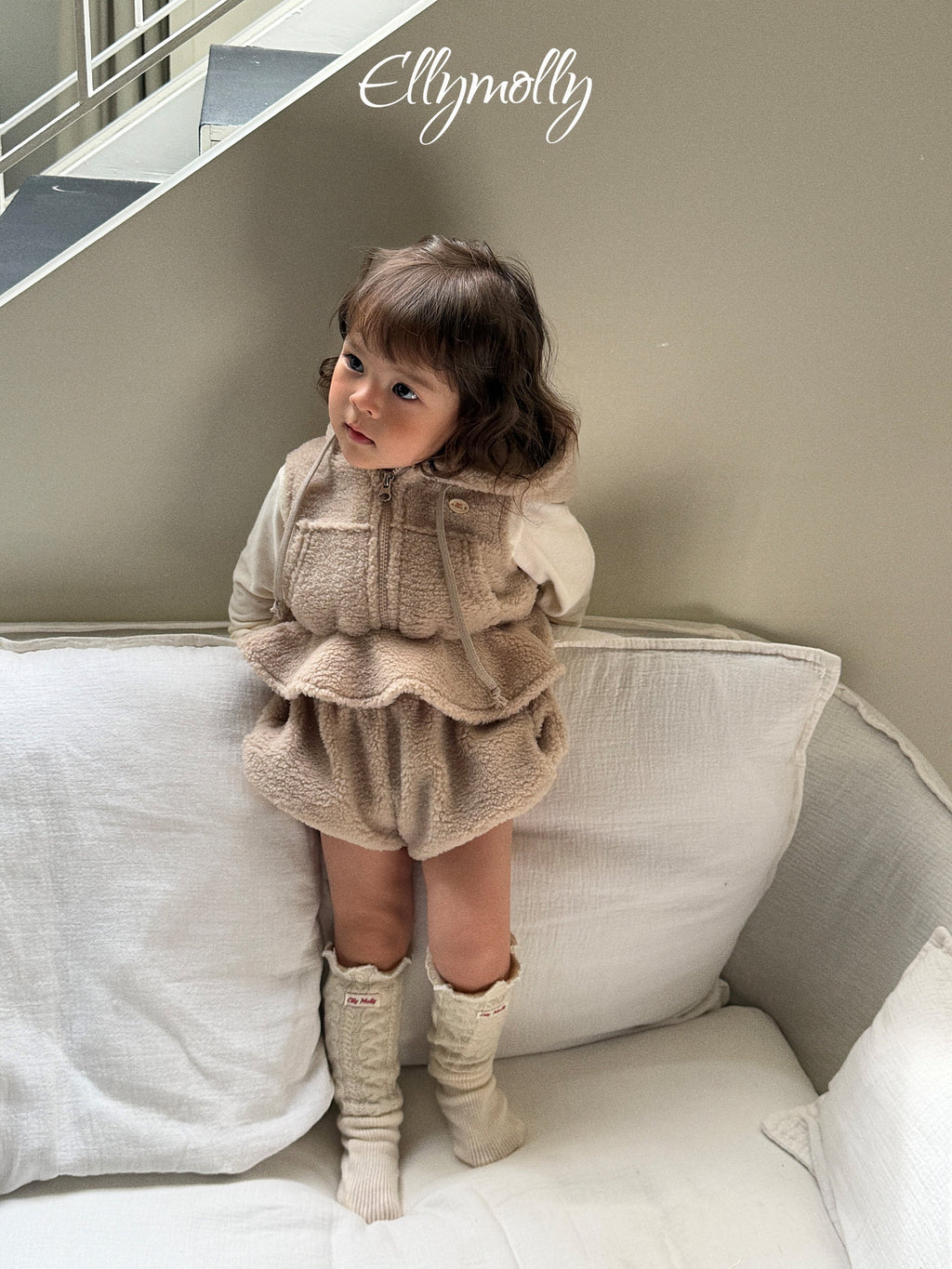 Elly Molly Twist Wool Socks