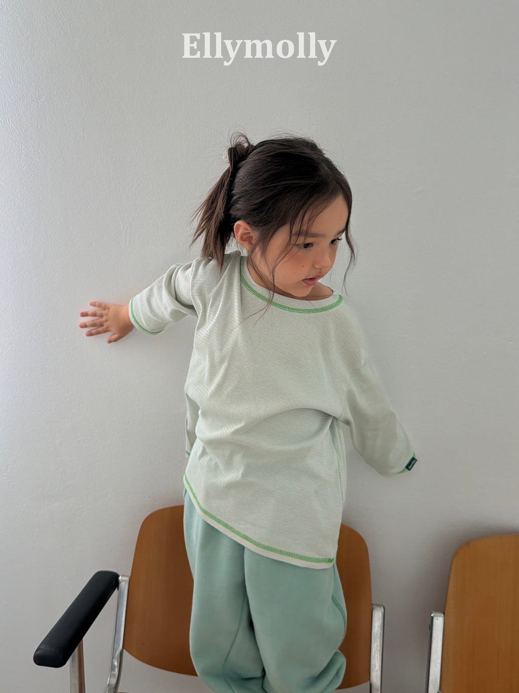 Elly Molly Ribbed Merrow Tee