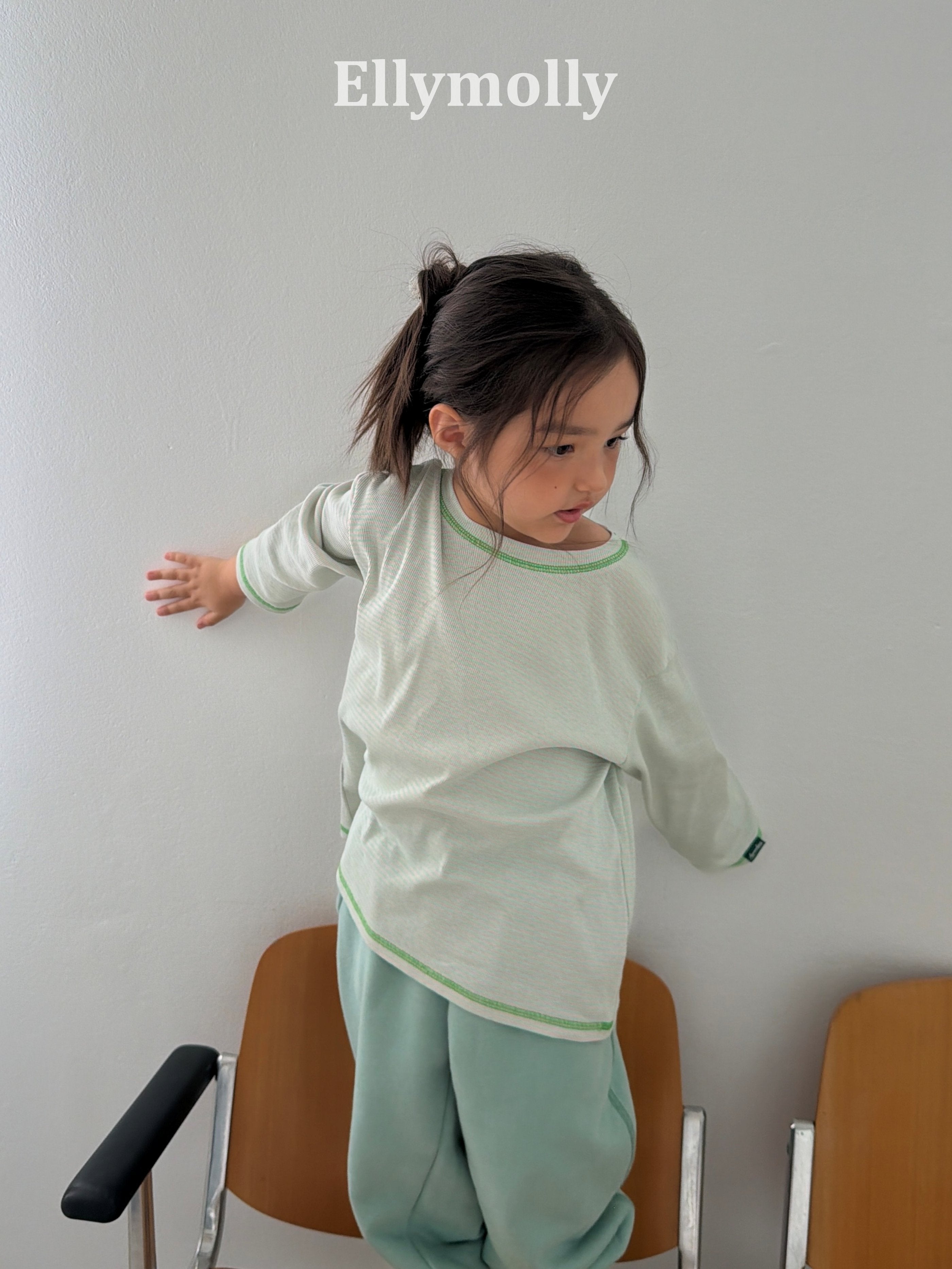 Elly Molly Ribbed Merrow Tee