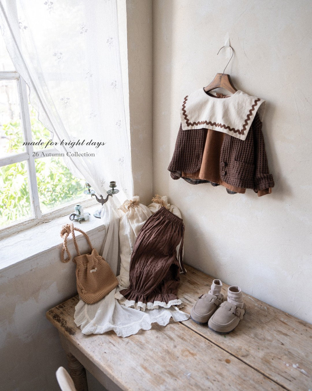 anggo Nutella Blouse